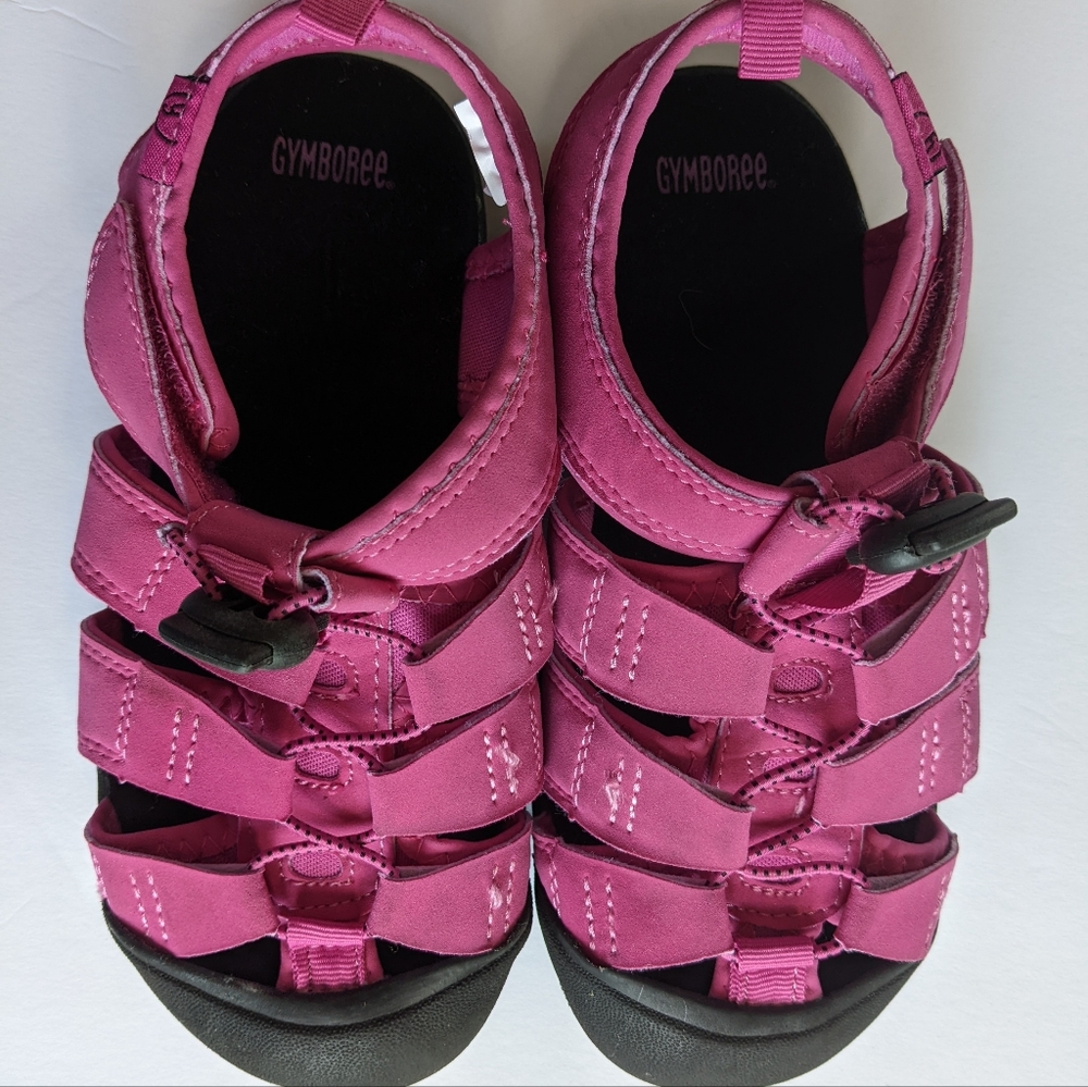Gymboree Summer Sandal, Fuschia Pink, Girls size 1.5